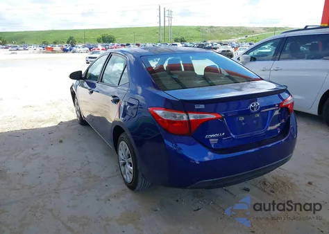 2015 Toyota Corolla S из США, поврежденный, VIN 5YFBURHE7FP204889